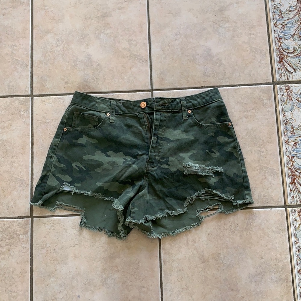 Camo shorts